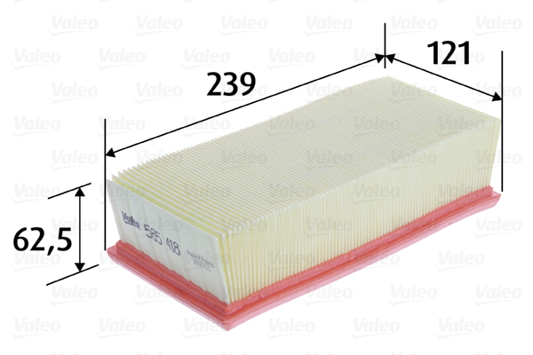 VALEO 585418 Filtro aria